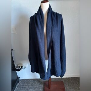 Cozy 💯 % Cashmere wrap. Worn once